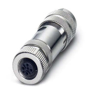 Phoenix Contact - Rundsteckverbinder, feldkonfektionierbar (Industriesteckverbinder) Bussystem-Steckverbinder SACC-M12FSB #1401097 5-polig, M12 gesch.