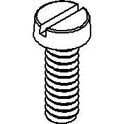 Niedax - Maschinenschraube/Bolzen Schraube Z M4X30 − 100 Stück