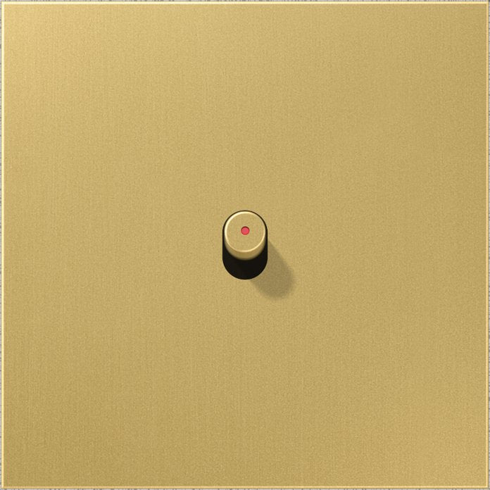 Jung - Abdeckung/Bedienelement für Installationsschalterprogramme Abdeckung 1-fach ME 12-0 KO C R 25 mit 1 Kipphebel KO