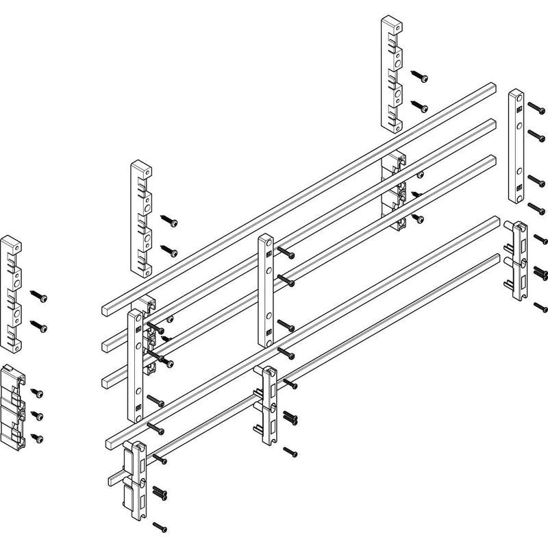 ABN - Verteilerfeld für Installationsverteiler Sammelschienen-Modul MTSC33735 tief 3FB/3RE