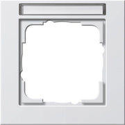 Gira - Abdeckrahmen 1-fach 109129 rweiss