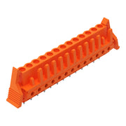WAGO - Leiterplattensteckverbinder THT-Federleiste gerade 232-173/039-000 Maß 5,08mm,orange − 25 Stück