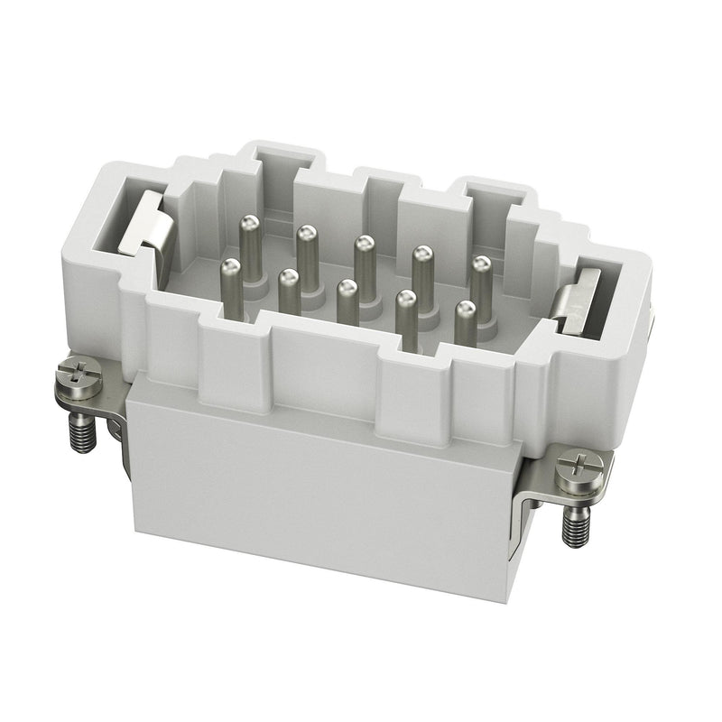 Walther Werke - Kontakteinsatz für Rechtecksteckverbinder Stifteinsatz B10 71021004 0,5-2,5qmm,20-14AWG