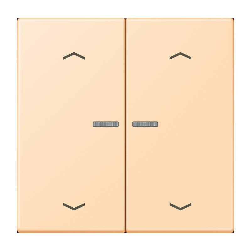 Jung - Bedienelement intelligent Taster mit Pfeilsymbolen BT LC 17102 P 223 ocre