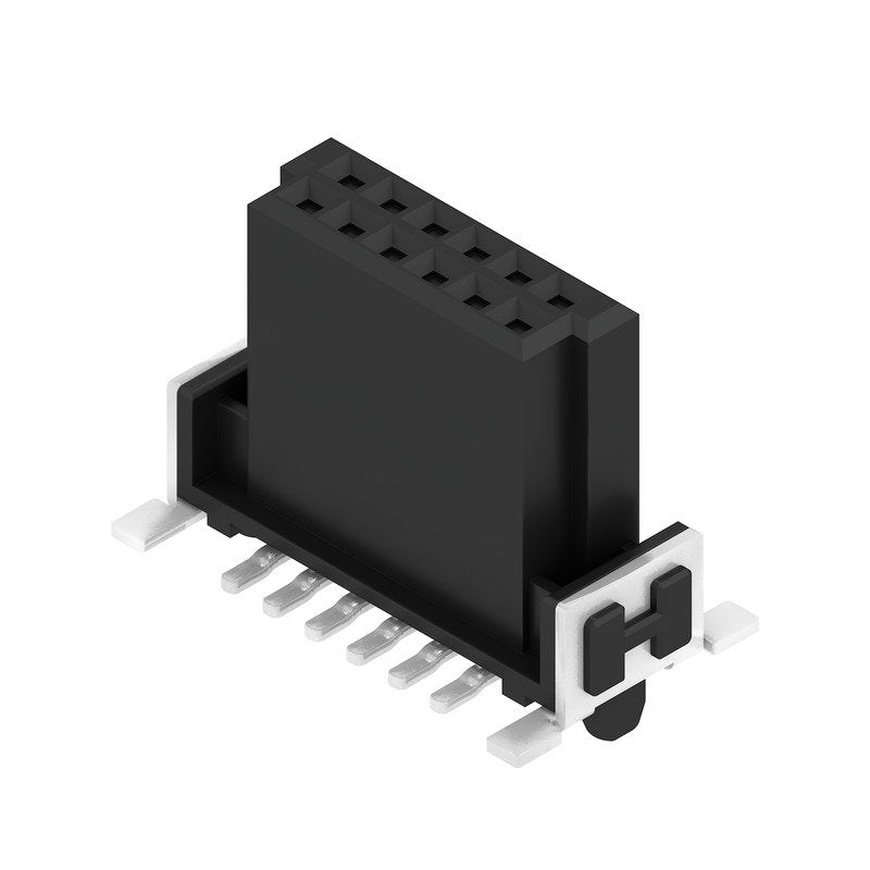 Weidmüller - Leiterplattensteckverbinder Verbinder 1.27mm FFH9 S1/12V F1 B RL − 280 Stück