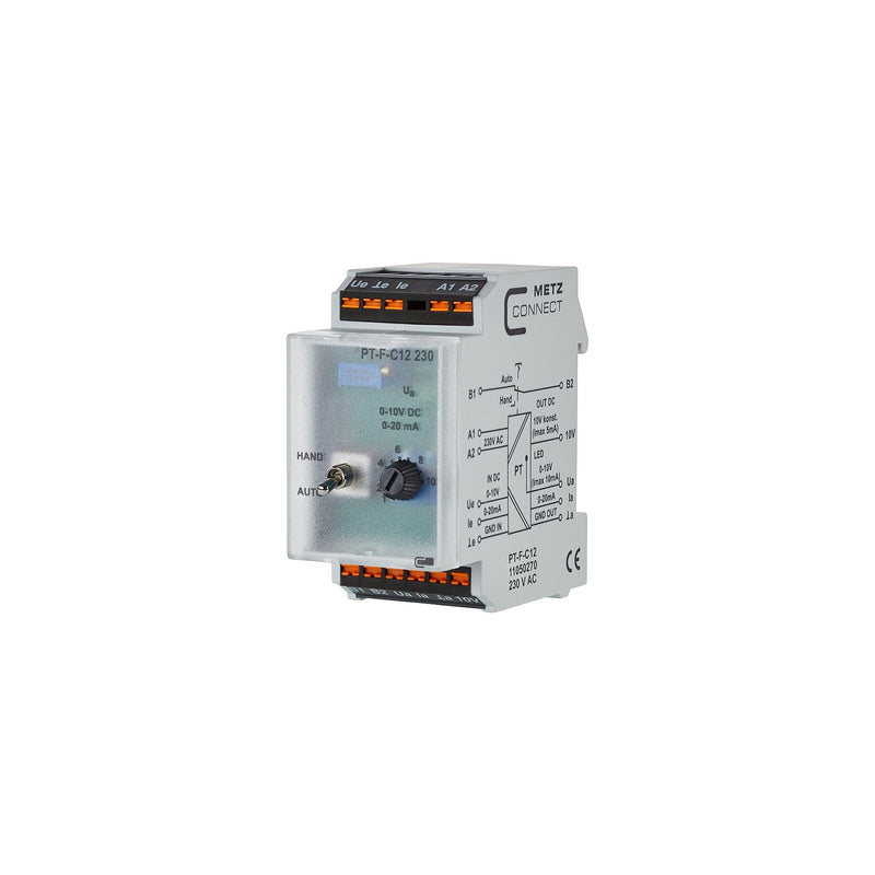 Metz Connect - Schnittstellenwandler PT-F-C12 230 V AC 11050270 PT-F-C12 230 V AC