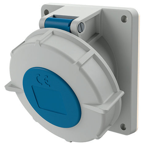Mennekes - CEE-Anbausteckdose (IEC 60309) Anbaudose TwinContact 1802 32A,3p,6h,230V,IP67 − 1 Stück