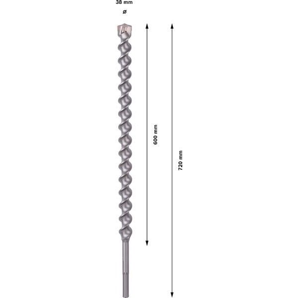 Bosch - Bohrer PRO SDS-max-7 Bohrer, 2608586801 38x600x720 mm