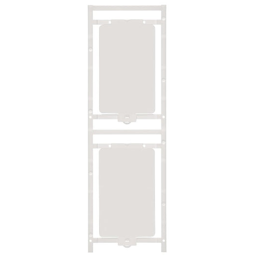 Weidmüller - Kennzeichnungsmaterial Gerätemarkierer CC 85/54 MC NE WS MultiCard 54x85mm − 10 Stück