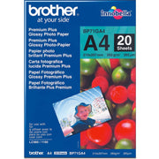 Brother - Verbrauchsmaterial für Telefax/Drucker/MFC Fotopapier A3 BP71GA3 20 Blatt