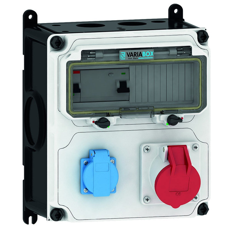 Bals Elektrotech - CEE-Steckdosen-Kombination (IEC 60309) Steckdosen-Kombination 89053 Größe M