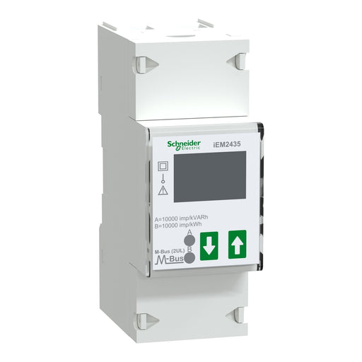 Schneider Electric - Elektrizitätszähler Energiezähler A9MEM2435 1P+N 100A M-Bus MID