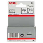 Bosch - Heftklammer Flachdrahtklammer Typ 51, 2609200202 10 x 1 x 10 mm