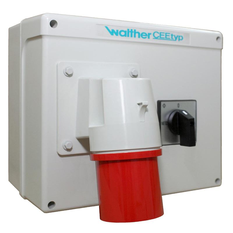 Walther Werke - CEE-Steckdosen-Kombination (IEC 60309) Steckdosenkombination 68829AU 63A/32A
