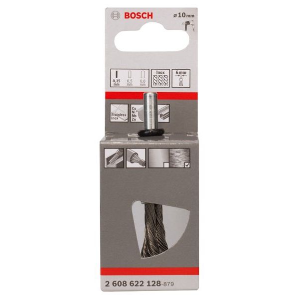 Bosch - Rotierende Drahtbürste PRO Stainless Steel heavy 2608622128 Pinselbürste gerader