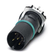 Phoenix Contact - Rundsteckverbinder, feldkonfektionierbar (Industriesteckverbinder) Einbausteckverbinder SACC-CI-M12M#1457539 − 100 Stück