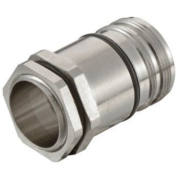 Harting - Gehäuse für Rundsteckverbinder Wanddurchführungsgehäuse 09151000374 Schraubverriegelung − 5 Stück