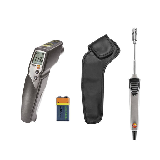 Testo - Messgerät für Temperatur und Klima Thermometer 0563 8314 testo 830-T4 Set
