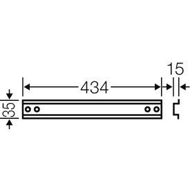 Hensel - Tragschiene Mi TS 45