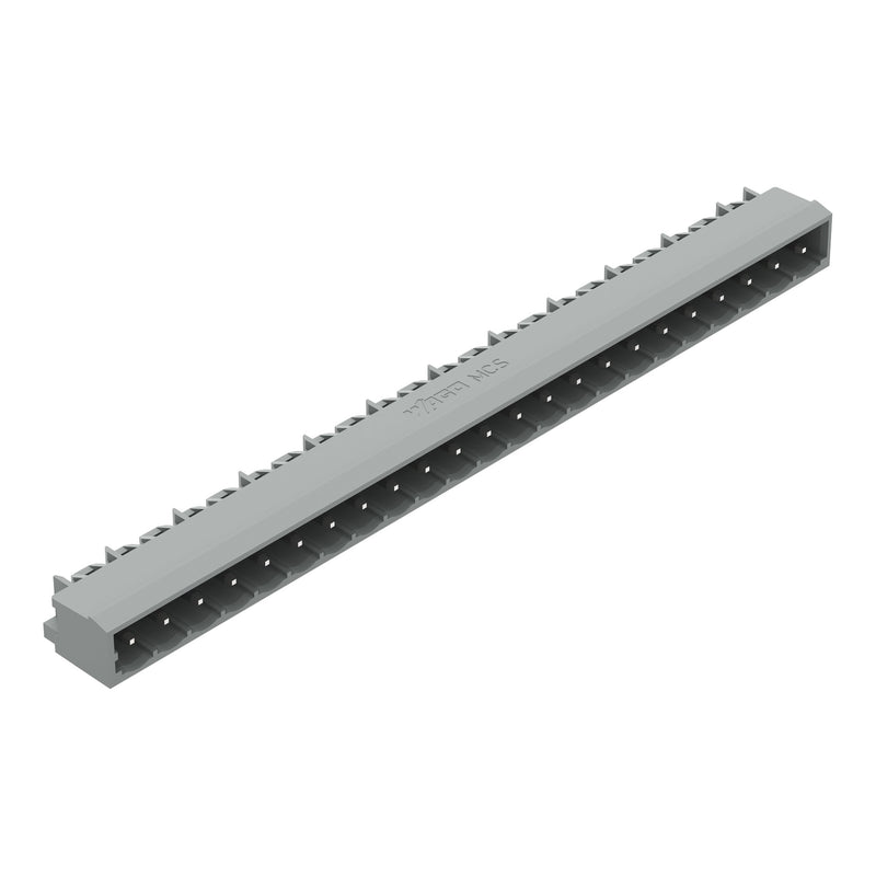 WAGO - Leiterplattensteckverbinder THT-Stiftleiste Lötstift 231-483/001-000 1,2x1,2,abgew.,gr − 50 Stück