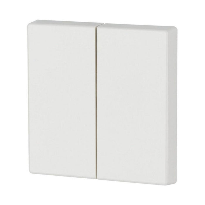 Eaton - Abdeckung/Bedienelement für Installationsschalterprogramme Wippe 2-fach CWIZ-02/37 weiß alpin glänzend  − 1 Stück
