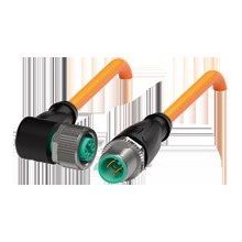 Pepperl+Fuchs Fabrik - Konfektioniertes Sensor-Aktor-Kabel Verbindungskabel V1-W-OR15M-POC-V1-G − 1 Stück