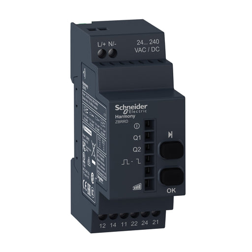 Schneider Electric - Zubehör/Ersatzteile für Befehlsgeräte Empfängermodul ZBRRD 2 Relaisausgänge