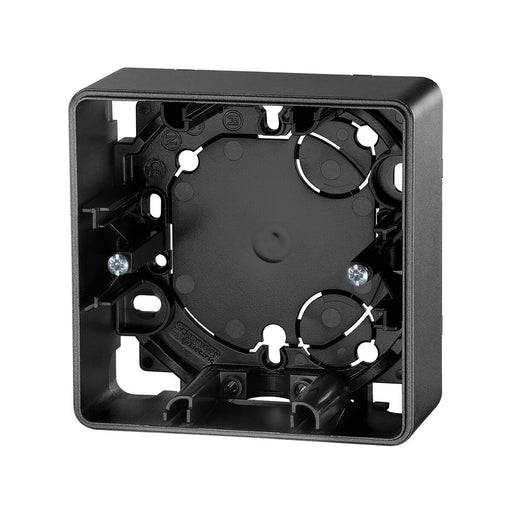 Helios Ventilatoren - Ventilatorgehäuse für innenliegende Bäder und Küchen Aufputzgehäuse KWL-APG Touch bl f. KWL-BETouch sw