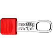 Knipex - Befestigungsclip TehteredTool Clips 00 62 10 TR (VE10) Rot (10 Stk)