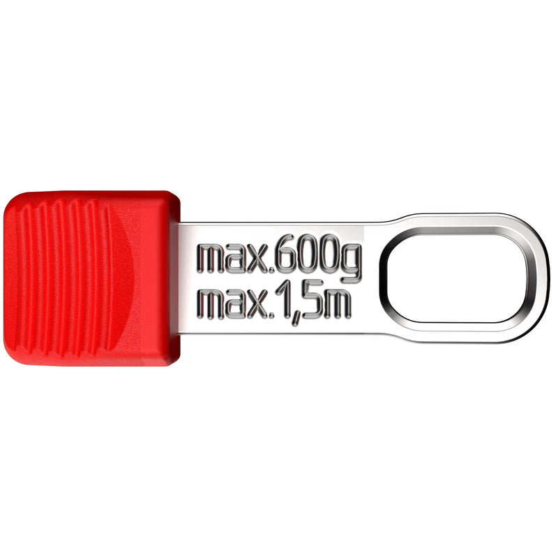 Knipex - Befestigungsclip TehteredTool Clips 00 62 10 TR (VE10) Rot (10 Stk)