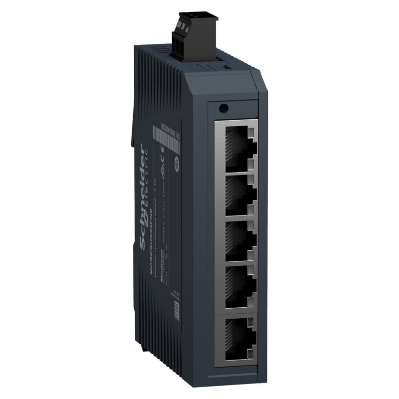 Schneider Electric - Netzwerk Switch Modicon Unmanaged Switch MCSESU053FN0 5 Ports Kupfer