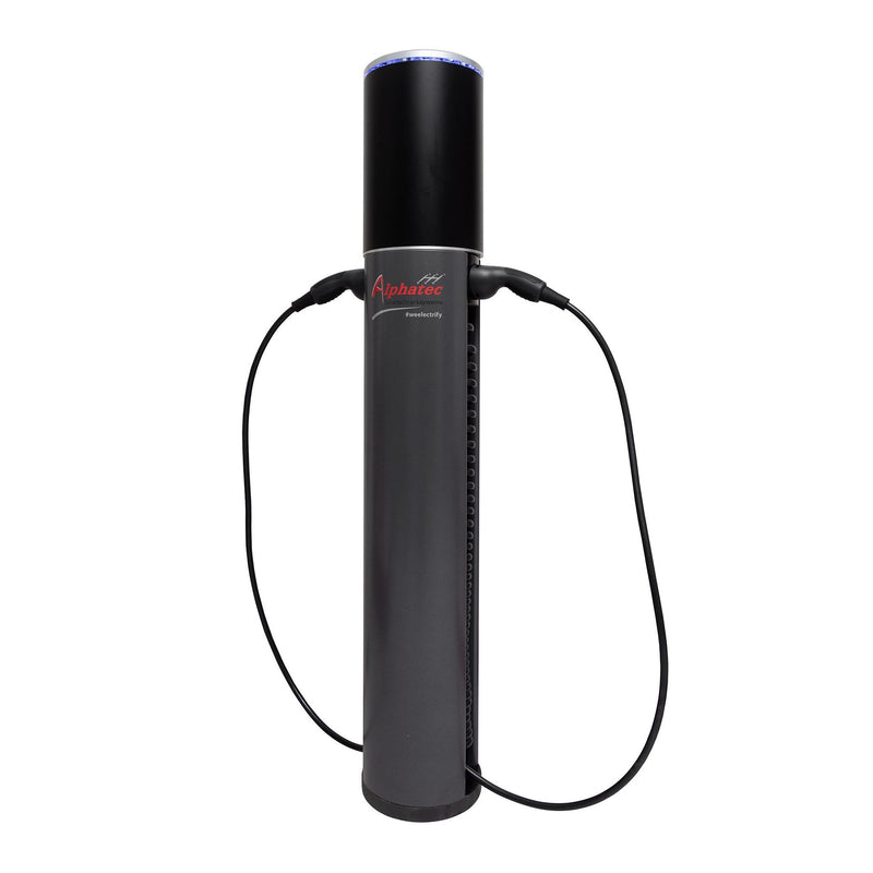 Alphatec - Ladestation E-Mobility Ladesäule Twin 2x11kW AL2eM-R RFID