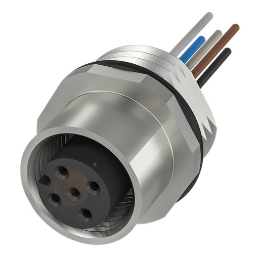 Balluff - Rundsteckverbinder, feldkonfektionierbar (Industriesteckverbinder) Flanschsteckverbinder BCC M455-000#BCC09JZ − 1 S
