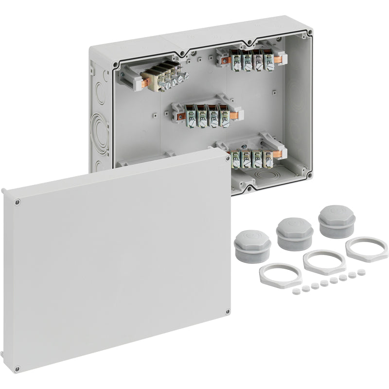 Spelsberg - Dose, Gehäuse für Montage auf der Wand/Decke Verbindungsdose Abox 700-70qmm/5 Ui=690V M63 IP54