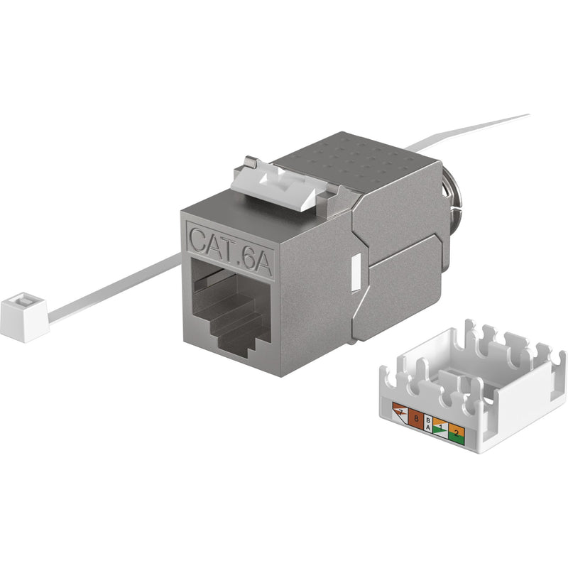 EFB-Elektronik - Modularer Steckverbinder RJ45 Buchse Cat6A Keystone E-200100 10GE Slimline