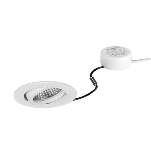 Brumberg Leuchten - Downlight/Strahler/Flutlicht LED-Einbaustrahler 230V 40143173 38Gr., 3000K, rund