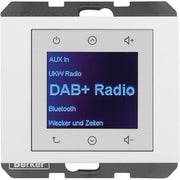 Berker - Elektronik-Gerät für Installationsschalterprogramme Radio DAB+, Bt., K.x pw. 30847009 gl