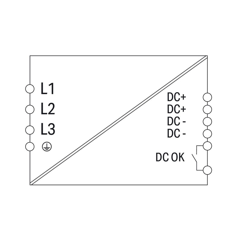 WAGO - Gleichstromversorgung Stromversorgung 787-1644 24VDC 3ph,40A,getakt