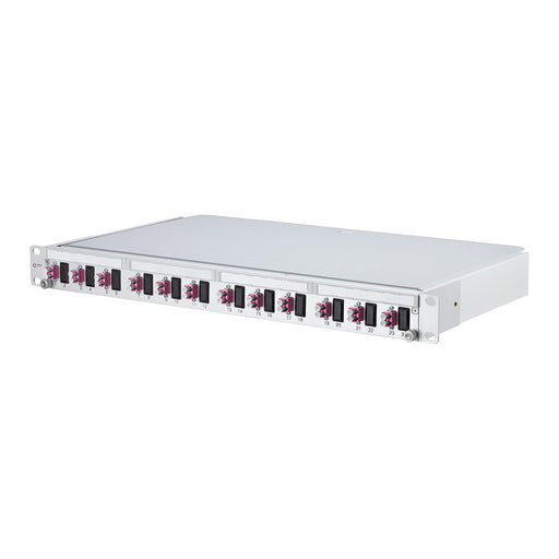 Metz Connect - Patchpanel LWL LWL-Patchfeld OpDAT PA 1502207512-E 12xLC-D OM4 VIK