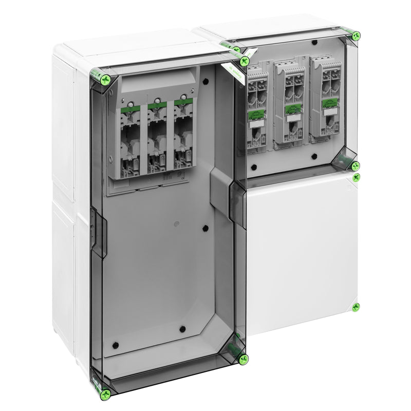 Spelsberg - Sicherungslasttrennschalter mit Gehäuse GTI Wechselrichtersammler GWS 7140 NH 400V AC, IP65