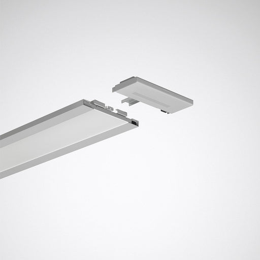 Trilux - Mechanisches Zubehör/Ersatzteile für Leuchten Kopfstück m.LiveLink-Appl. Luceos D ZKS 03+LLWC silbergrau − 1 Stück