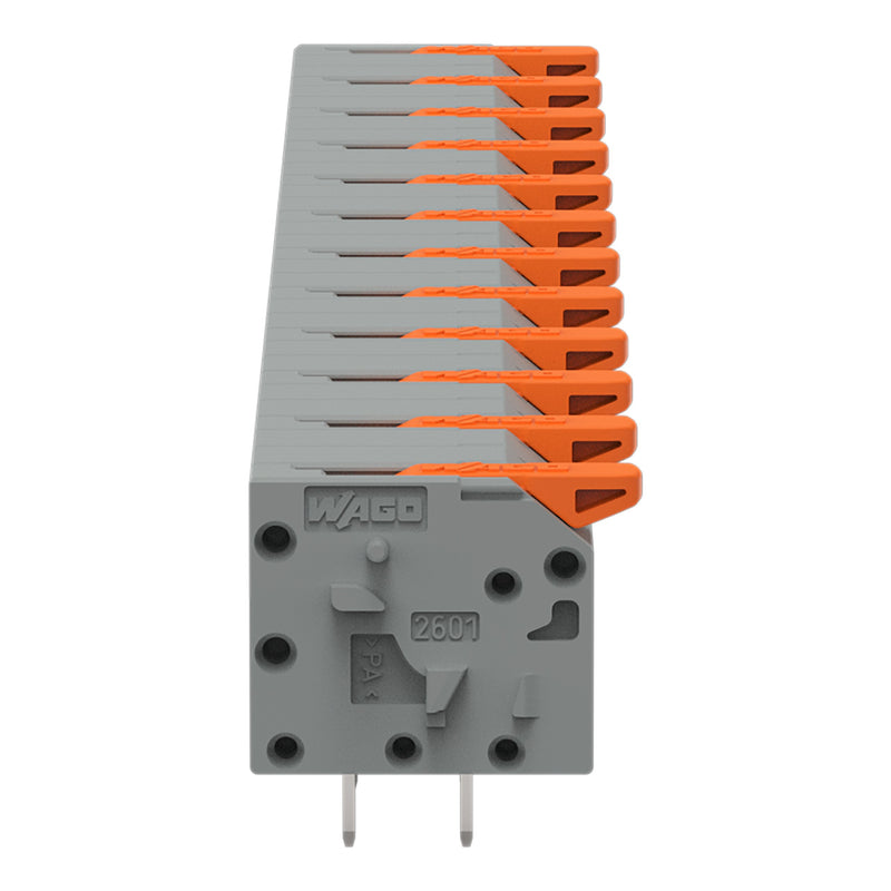WAGO GmbH & Co. KG - Leiterplattenklemme Leiterplattenklemme 2601-1512 1,5mm²,gr − 10 Stück