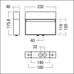 Zumtobel Group - Sicherheitsleuchte Sicherheitszeichenleuchte CROSSIGN #42185940
