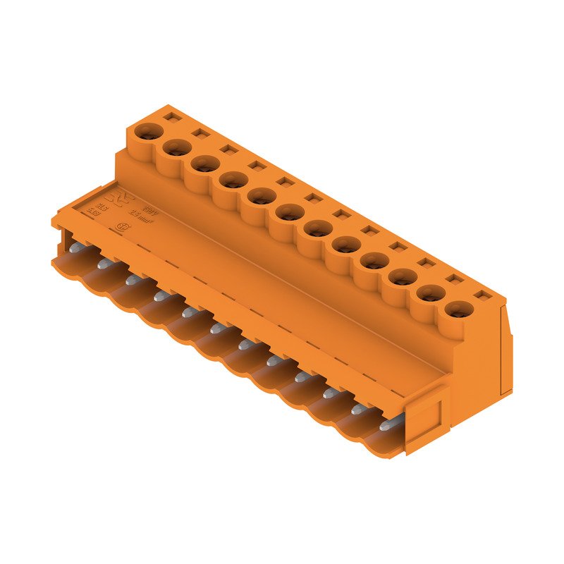 Weidmüller - Kabelsteckverbinder für Leiterplattensteckverbinder Steckverbinder SLS 5.08/#1627340000 5er Raster − 24 Stück