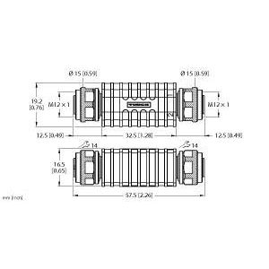 Turck - Zubehör/Ersatzteile für Positionsschalter Adapter AD-FKM4.5-FKM4.5 − 1 Stück