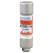Mersen - Zylindrische Sicherung Sicherungseinsatz Class CC ATDR6-1/4 T 10x38 6,25A − 10 Stück