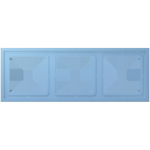 Jung - Abdeckrahmen Rahmen 3-fach LCZ 983 BF 256 bleu ceruleen 59
