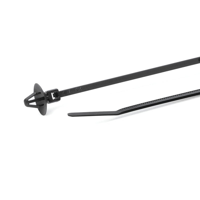 HellermannTyton - Kabelbinder Befestigungsbinder T18LSFT4D12 mit Fußteil − 500 Stück