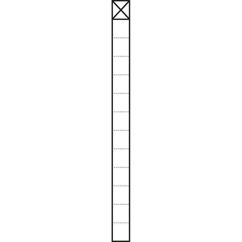 Siedle&Söhne - Kommunikations-Säule Kommunikations-Stele KS 613-1 AG anthrazitgrau