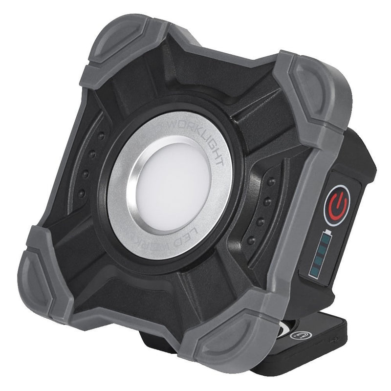 Ledvance - Baustellenleuchte Akku-LED-Arbeitsleuchte LED W #4058075831117 6500K, sw/gr